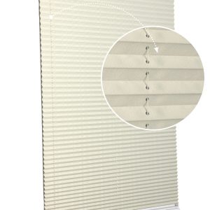 14- Product- Geplooid Rolgordijn Zonder Boren – Om te Lijmen